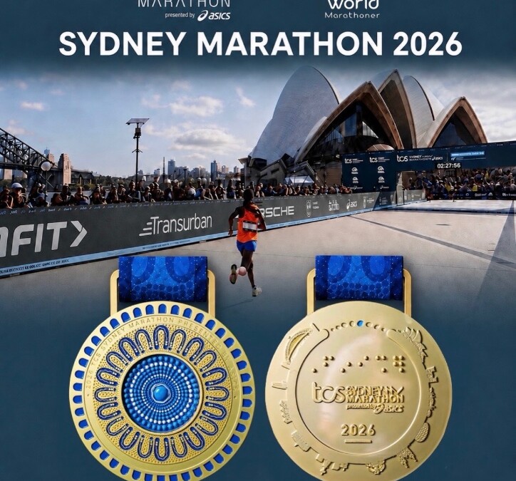 Sydney Marathon 2026 Medal