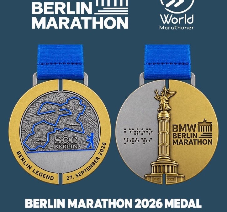 Medal Berlin Marathon 2026