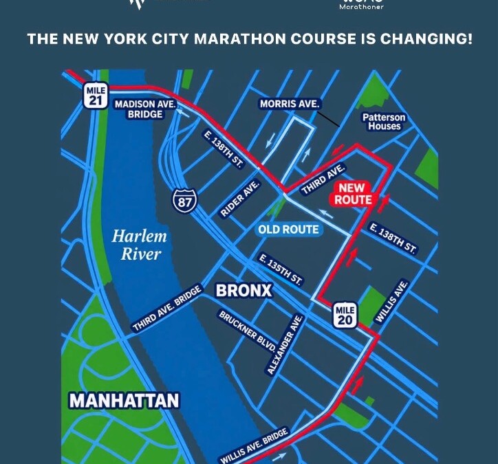 New York City Marathon 2026 – zmiany na trasie po 15 latach
