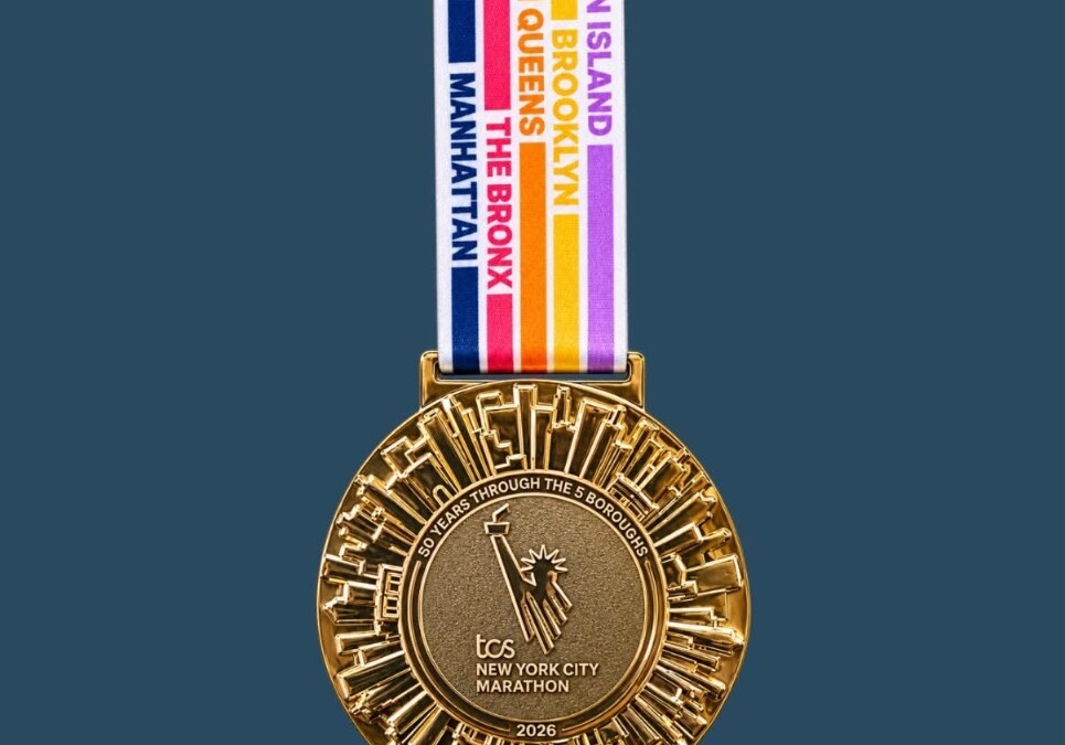 Medal New York City Marathon 2026