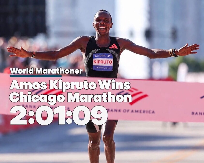 Amos Kipruto wygrywa Chicago Marathon 2026